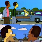 Homer, Lenny and Carl