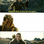 Legolas Elven Eyes See
