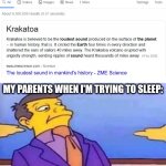 Like stop! Seriously! I need sleep! | MY PARENTS WHEN I'M TRYING TO SLEEP: | image tagged in skinner pathetic,memes,funny,loud,gifs,pie charts | made w/ Imgflip meme maker