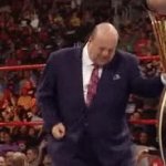 Paul Heyman air guitar GIF Template