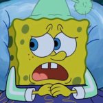 Spongebob can't sleep meme