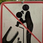 Crocodile eats kid!