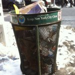New York City trash can meme