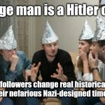 The Tin Foil Hat Gang meme