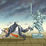 Justice kicks Trump's *ss