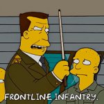 Frontline infantry