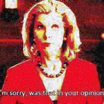 Diane Lockhart I’m sorry was that in your opinion deep-fried 1