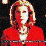 Diane Lockhart I’m sorry was that in your opinion deep-fried 3 meme