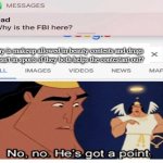 No, No, He/She 's got a point. | Why is makeup allowed in beauty contests and drugs doesn't in sports if they both helps the contestant out? | image tagged in no no he's got a point google question | made w/ Imgflip meme maker