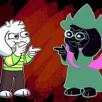 Asriel and Ralsei