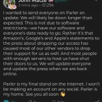 Parler John Matze