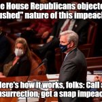 House Republicans decry rushed impeachment