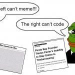 The right can't code meme