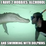 2 hobbies | image tagged in 2 hobbies | made w/ Imgflip meme maker