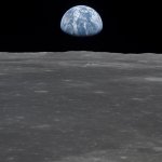 earth from moon meme