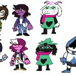 Deltapants Characters
