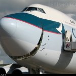 Boeing 747 smiling