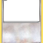 blank pokemon card