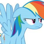 Annoyed Rainbow Dash (MLP)