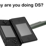Why Are You Doing DS? meme