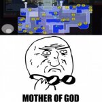Mother Of God | image tagged in memes,mother of god,among us,all,tasks,polis map | made w/ Imgflip meme maker