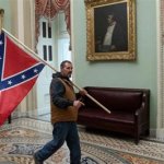 Confederate flag in US Capitol