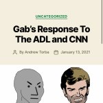 Gab response to ADL