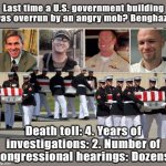 Benghazi conservative hypocrisy