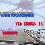 You just got web krakened | image tagged in you just got web krakened,memes,funny | made w/ Imgflip meme maker