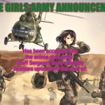 Anime Girls Army meme