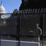 capitol fencing, wall