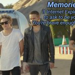 MemoriesOfChurch One Direction Announcement