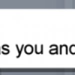 at least it was you