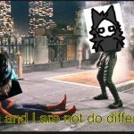 puro is venom but floofier | you and I are not do different. | image tagged in you and i are not so different,changed | made w/ Imgflip meme maker