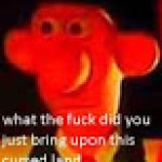 what the fuck did you just bring upon this cursed land
