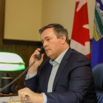 Jason Kenney serious phone call