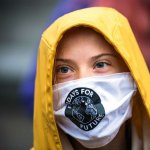 Greta Thunberg face mask