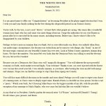 Trump letter to Biden satire
