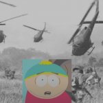 cartman war flash back meme