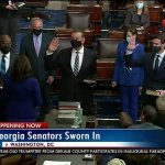 Georgia Senators sworn in meme