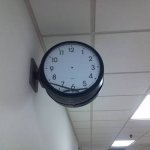 Broken clock