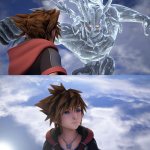 Sora's not in the mood