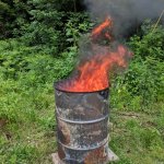 Burn barrel