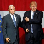 Trump Turns On VP Because, Pence Would Not Gang Stalk With Him meme