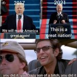 Trump made America great again meme