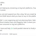 Gab Make big tech irrelevant