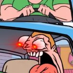 Angry uber driver template meme