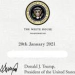 presidential letter to next president