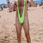 Beach Borat like  meme
