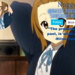 Ritsu Announcment meme